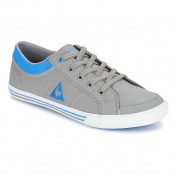 2017 Nouvelle Le Coq Sportif Saint Gaetan Gs Boy Cvs Gris / Bleu Chaussures Baskets Basses Enfant